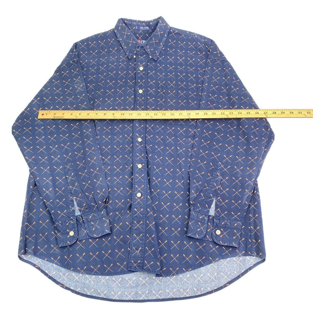 Vintage Chaps Ralph Lauren Mens Button Down - Picture 3 of 5